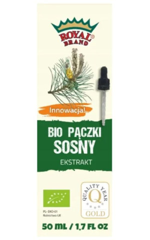 BIO Ekstrakt z pączków sosny 50 ml ROYAL BRAND