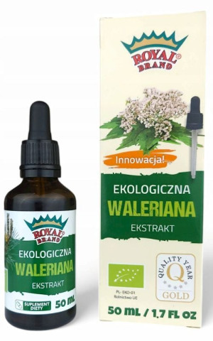 BIO Ekstrakt z Waleriany 50 ml ROYAL BRAND