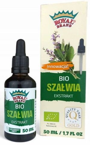 BIO Ekstrakt z Szałwii 50 ml ROYAL BRAND