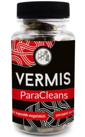Vermis ParaCleans 90 kapsułek wegetariańskich Organis