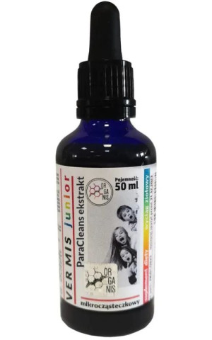 Vermis junior ParaCleans dla dzieci 50 ml Organis