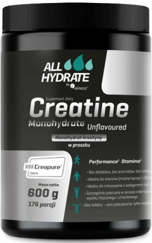 Creatine Monohydrate - Kreatyna - 600 g AllHydrate by Aliness