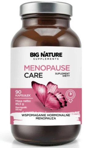 Menopause Care - Menopauza - 90 kapsułek Big Nature