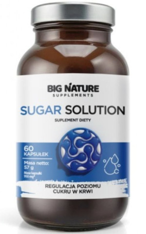 Sugar Solution - Poziom cukru - 60 kapsułek Big Nature