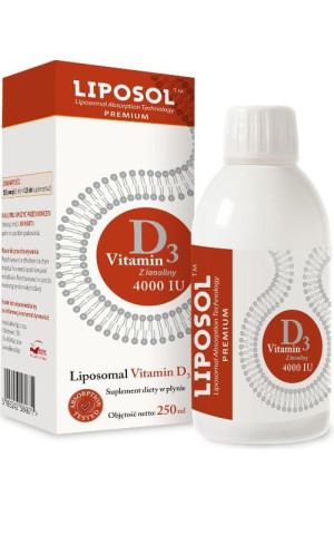 Aliness Liposol Liposomalna Witamina D3 4000 IU 250 ml