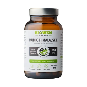 Biowen Mumio Himalajskie Shilajit 586 mg 90 kapsułek