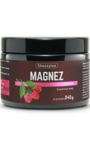 Skoczylas Magnez z maliną 240 g