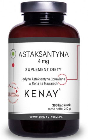 Kenay Astaksantyna 4 mg, 300 kapsułek