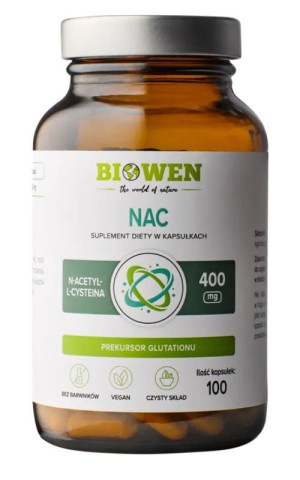 Biowen NAC 400 mg 100 kapsułek