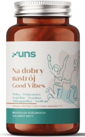 UNS Na dobry nastrój Good Vibes 60 kapsułek