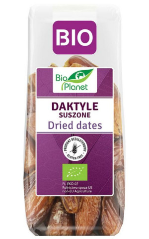 Daktyle BIO bez pestek suszone bezglutenowe 150g BIO PLANET