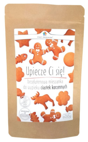Mieszanka na ciastka korzenne bezglutenowa 600 g PIĘĆ PRZEMIAN