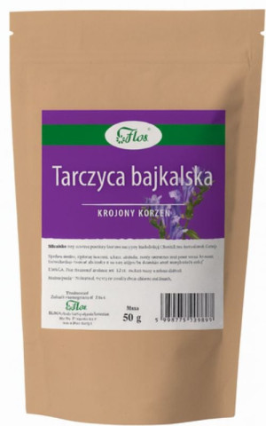 Tarczyca bajkalska krojony korzeń 50 g FLOS