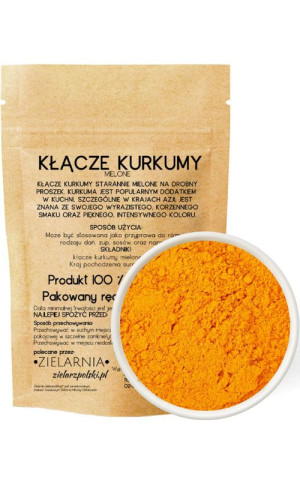Kurkuma korzeń mielony 200g, ZIELARZ POLSKI