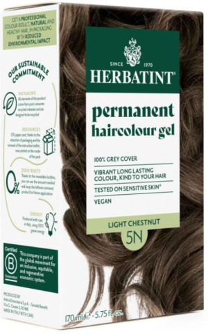 Trwała Farba Jasny Kasztan 5N 150ml Herbatint
