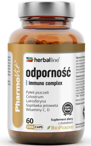 Herballine Pharmovit - Odporność immuno complex - 60 kapsułek