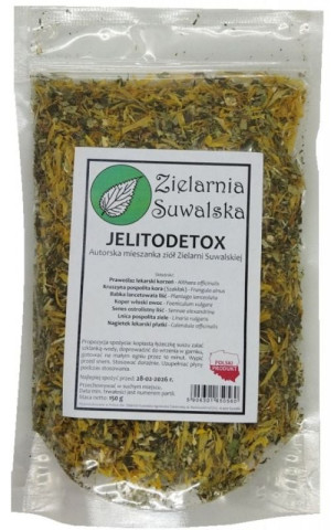 Zioła JelitoDetox 150g Zielarnia Suwalska