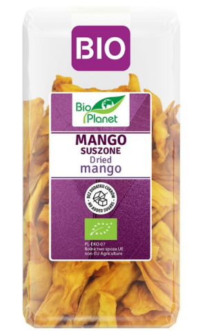 BIO PLANET Mango suszone BIO 100g