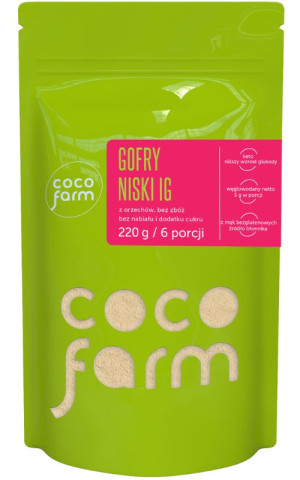 Coco Farm Gofry niski IG 220g