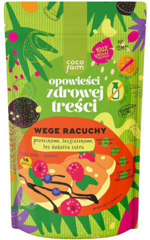 Coco Farm Opowieści Zdrowej Treści Wege racuchy 345g