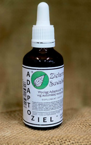 AdaptozielTM wyciąg 1:5 wg autorskiej receptury 50 ml Zielarnia Suwalska