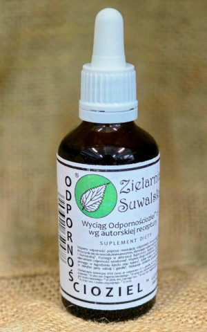 Odpornościoziel wyciąg 1:5 50ml Zielarnia Suwalska