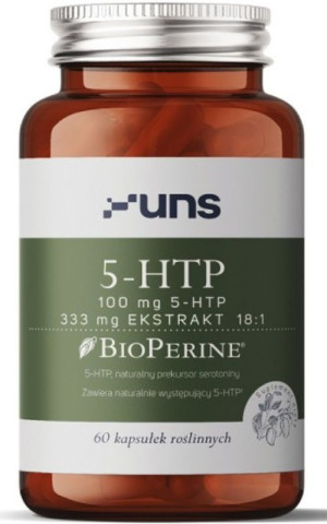 UNS 5-HTP + BioPerine 60 kapsułek