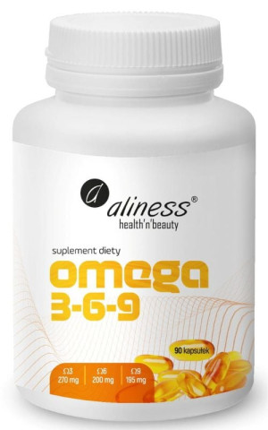 Aliness Omega 3-6-9, 90 kaps.