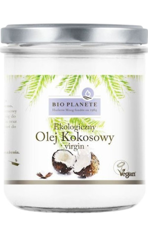 BIO PLANETE Olej kokosowy BIO extra virgin 400ml