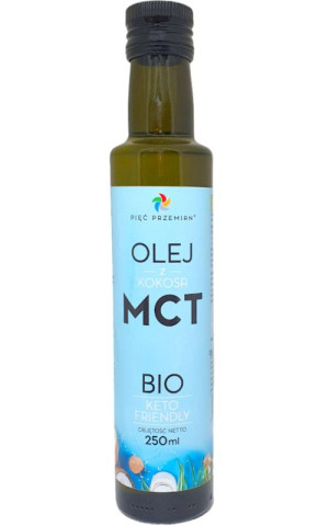 PIĘĆ PRZEMIAN Olej MCT z kokosa BIO 250ml