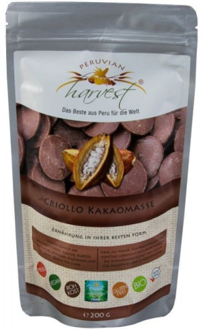 Peruvian Harvest Masa Kakaowa Criollo BIO 200g