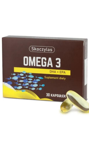 Skoczylas OMEGA 3 DHA + EPA (712 mg + 254 mg) 30 kapsułek