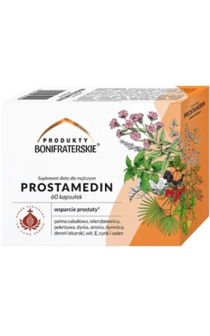 Prostamedin 60 kapsułek PRODUKTY BONIFRATERSKIE