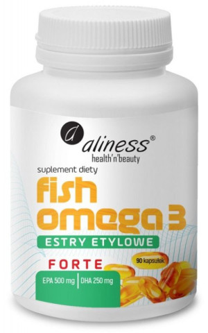 Fish Omega-3 Forte Estry Etylowe 500/250mg 90 kapsułek Aliness