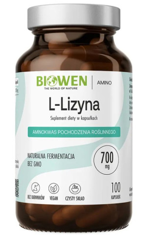 Biowen L-lizyna 100 kapsułek