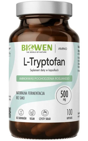Biowen L-Tryptofan Biowen 100 kapsułek