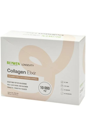 Biowen Collagen Elixir 10 000 mg Kolagen rybi 30 saszetek