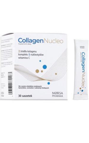 Collagen Nucleo kolagen + witamina C + nukleotydy 30 saszetek Norsa Pharma