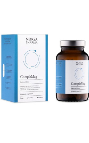CompleMag magnez + potas + b6 90 kaps Norsa Pharma