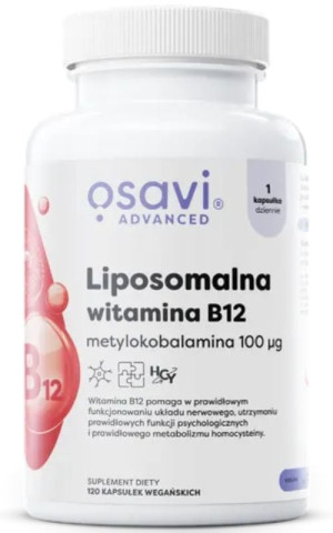 Osavi Liposomalna Witamina B12 120 kaps