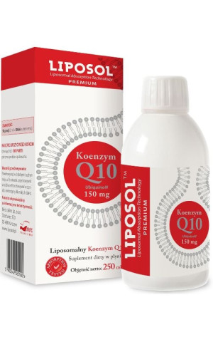 Aliness Liposol Liposomalny Koenzym Q10 150 mg 250 ml