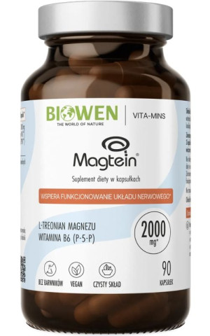 Biowen Treonian magnezu Magtein 90 kapsułek