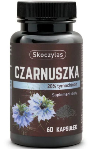 Skoczylas Czarnuszka 20% tymochinon 60 kaps