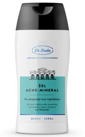 Acne-Mineral Żel do pielęgnacji cery trądzikowej 200g, Dr. Duda
