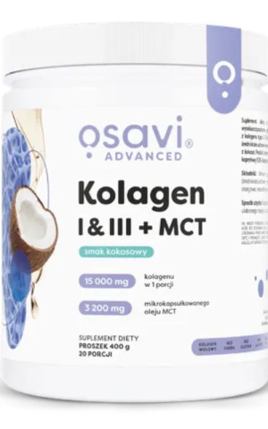Osavi Kolagen 15 000 mg I & III + MCT 400 g