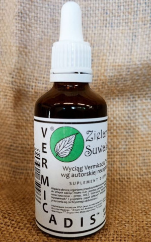 VermicadisTM wyciąg 1:5 50 ml Zielarnia Suwalska