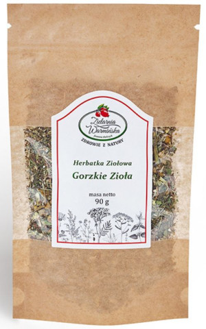 Zielarnia Warmińska Gorzkie Zioła Herbatka ziołowa 90 g