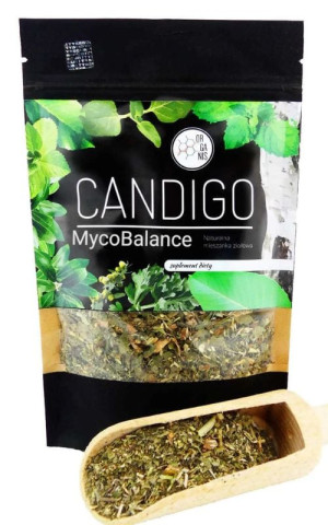 Candigo Mycobalance- naturalna mieszanka ziołowa 100 g Organis
