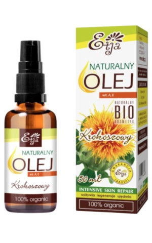 Naturalny olej krokoszowy bio 50ml, Etja