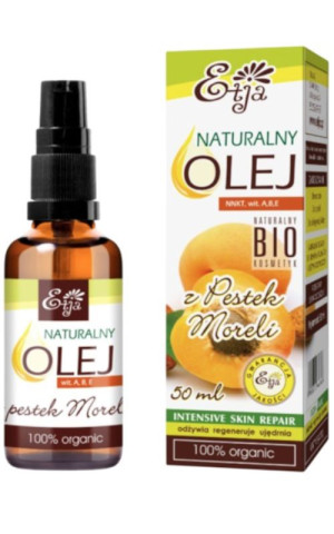Naturalny olej z pestek moreli 50 ml Etja